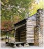 The John Oliver place is the first cabin you come to in Cades Cove