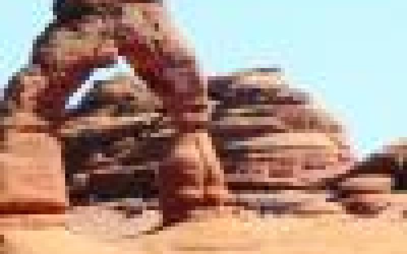 The iconic Delicate Arch is used extensively in Utah tourism promotions and on auto plates.