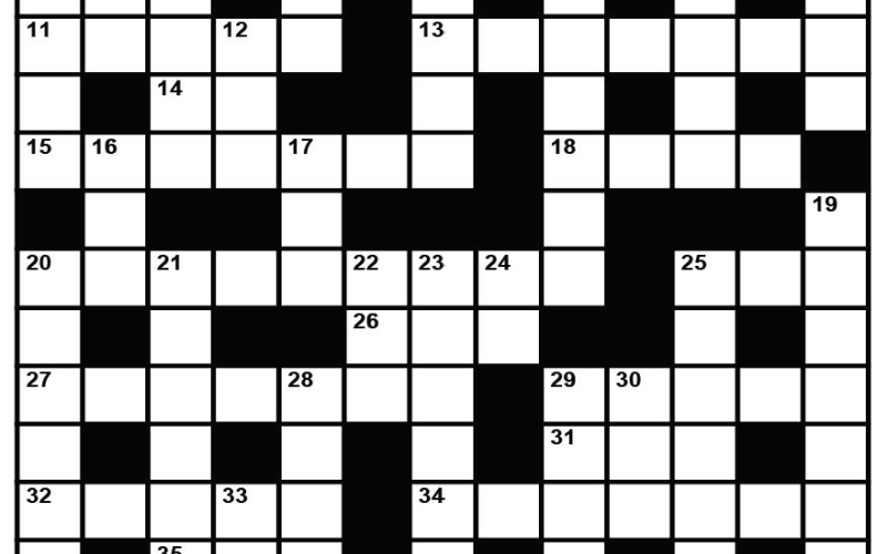 Health Crossword PUZZLE