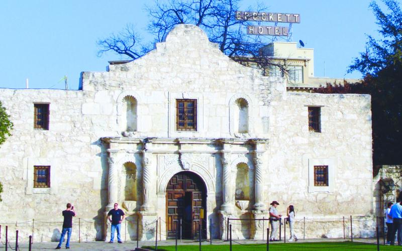The iconic Alamo was a Spanish mission that was converted to a Mexican Army barracks. Then turned into the revolutionary fortress.