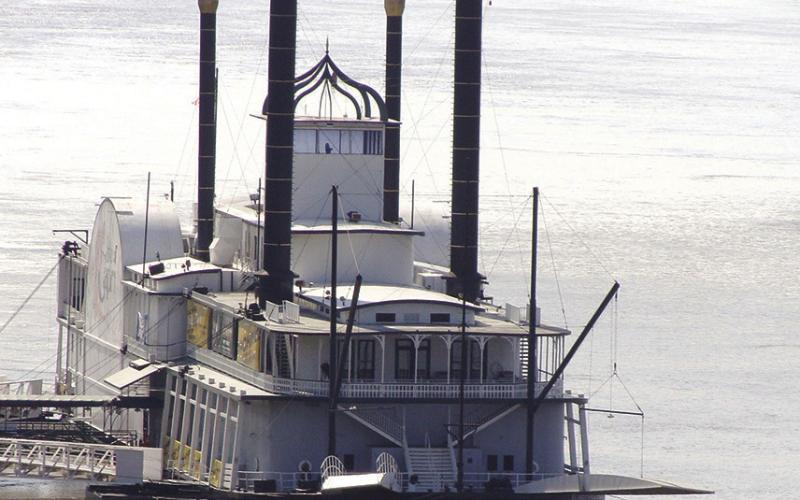 Mississippi river boats were once famous as gambling casinos. Still are.
