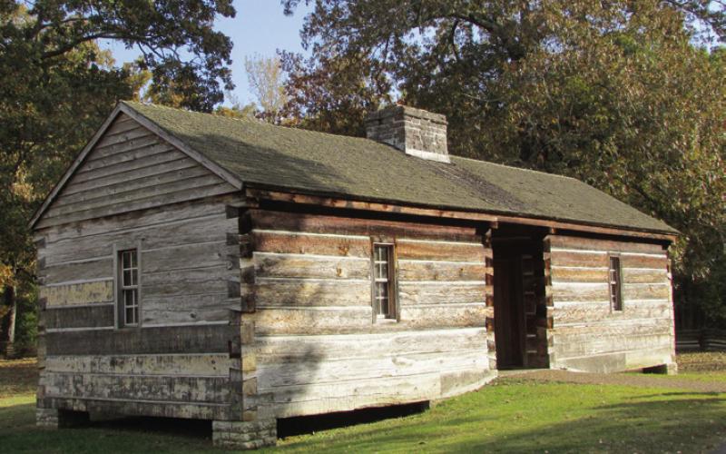 Grinder’s Stand is the primitive inn where Meriwether Lewis died.