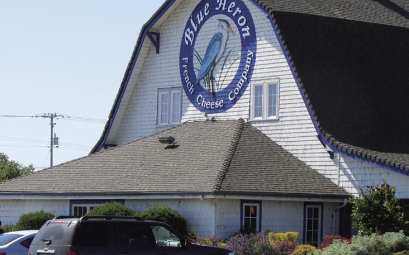 Along the Oregon coast, we bought some wine and cheese. They said we could spend the night out by the barn if we enjoyed being entertained by roving livestock.