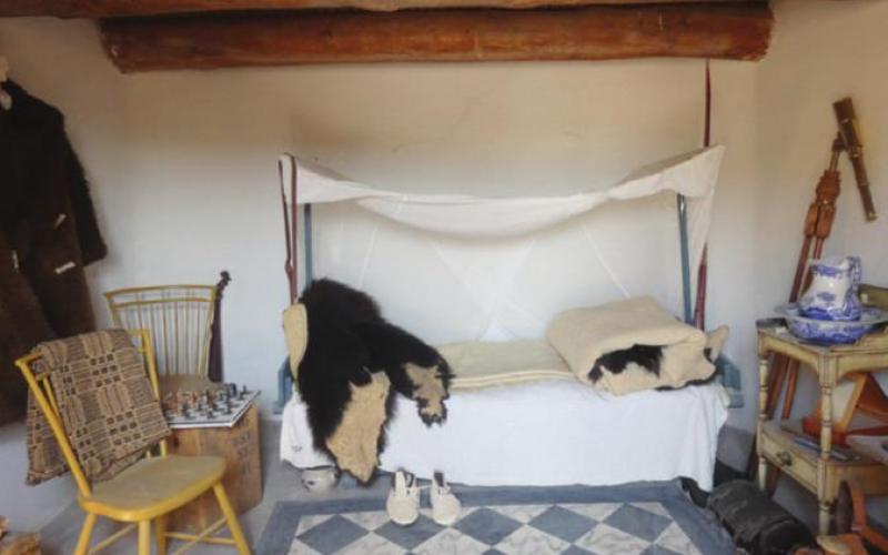 Sleeping quarters for the occasional ecotourists—dudes from the East and Europe who wanted to see the West while it was still wild.