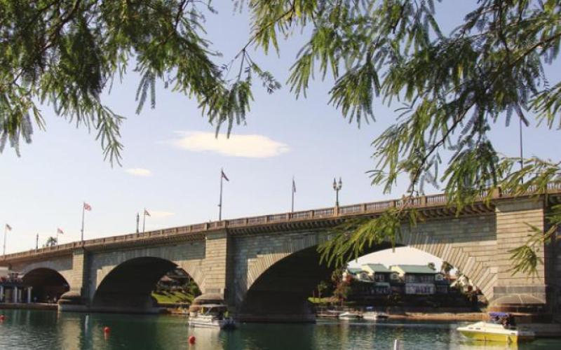 You can even take an RV to see London Bridge. It was disassembled and reassembled in Lake Havasu City, AZ.