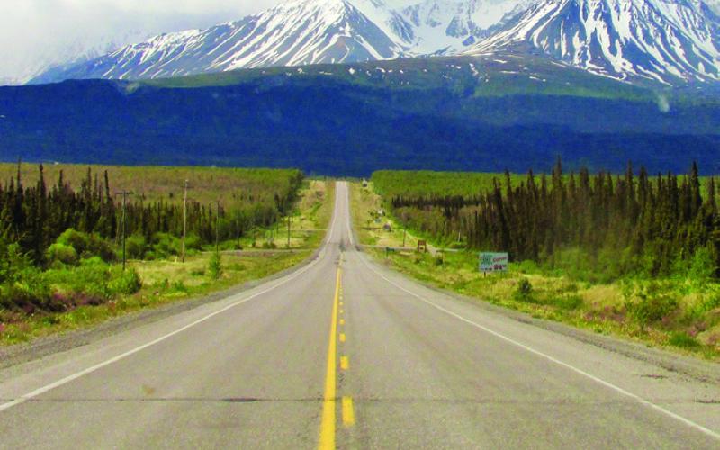 The Alaska Highway used to be rather rough but is now generally as good as most roads in the Lower 48.