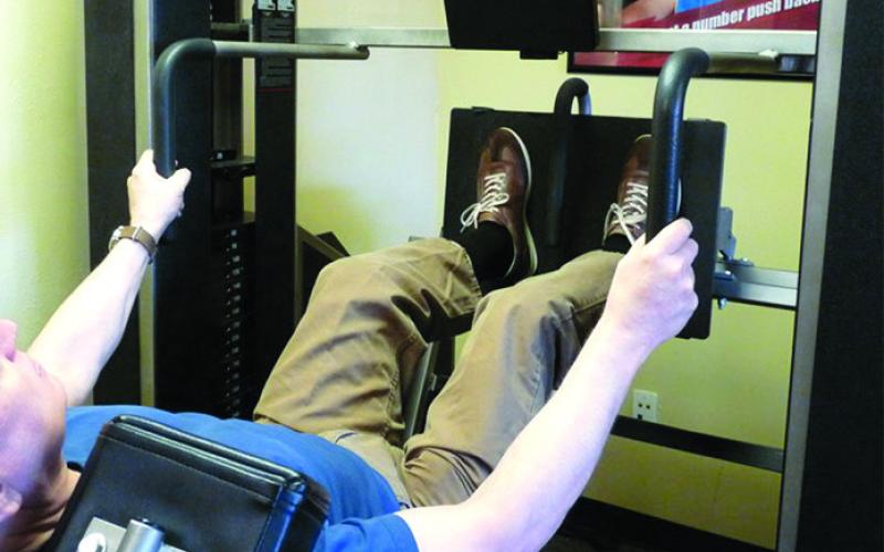 TriggerPoint owner Russ Wakefield explains that Super Slow Training involves lifting and lowering weights at a very slow rate, keeping consistent tension on the muscle throughout its whole range of motion.