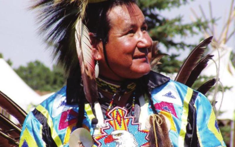 The Sioux come to Cheyenne Frontier Days dressed in their best party clothes.