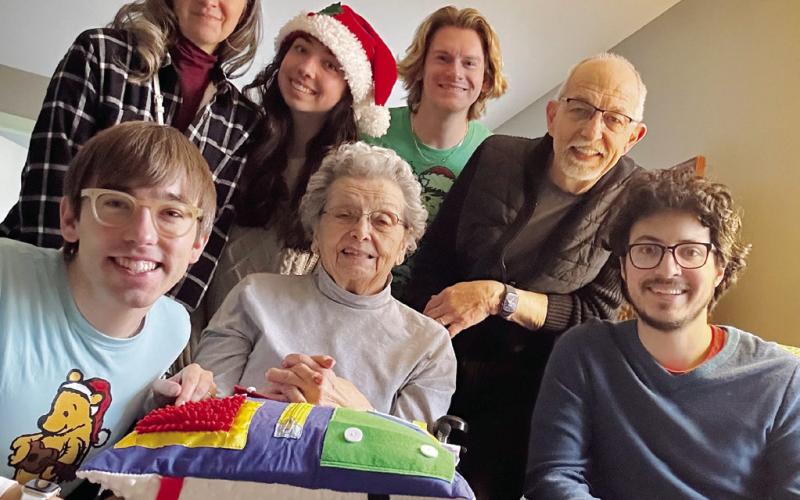 Virginia Molnar and family