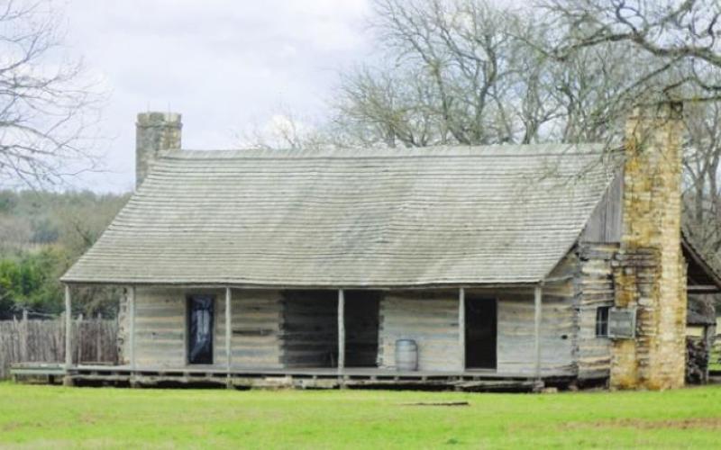 Grandfather Samuel’s dogtrot cabin represents the first step from pioneer life through prosperity and a more civilized quality of life. Everything was up to date in Johnson City.