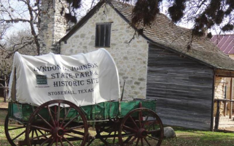 You can’t have a real historic site in the West without the obligatory covered wagon.