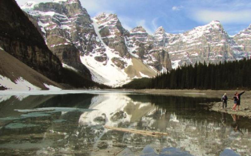 The Canadian Rockies at Lake Louise are just an appetizer on the way to Alaska.