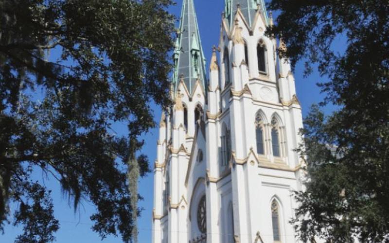 At St. John the Baptist Cathedral, we attended a Latin Mass and a concert featuring the newly restored Noak organ, a trumpeter, and a soprano soloist.