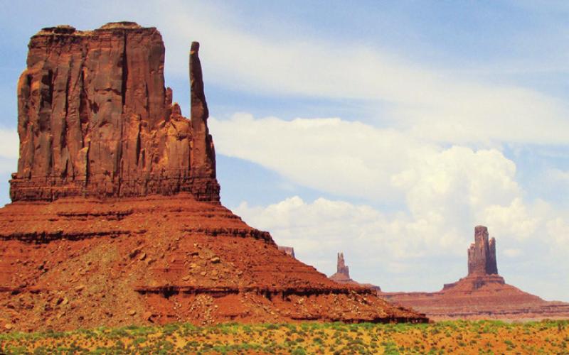 Monument Valley, featured in several John Wayne movies, might be worth a visit if you are headed to the Grand Canyon or the five Utah national parks.