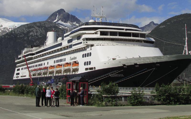 Cruise ships are a popular way to see Alaska.