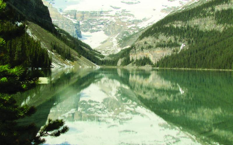 Lake Louise in Banff NP is one reason we think the Rockies get even better the farther north you go.