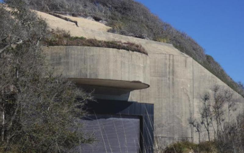 WWII-era shore batteries defended Pensacola against German war ships.