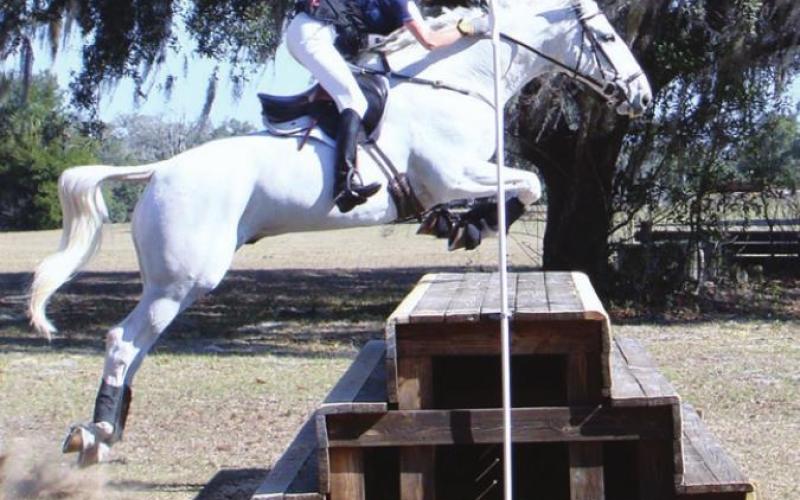 The Winter Horse Trials at Rocking Horse Stables is one of our favorite events. This is part of the cross country race, but there is also show jumping and dressage.