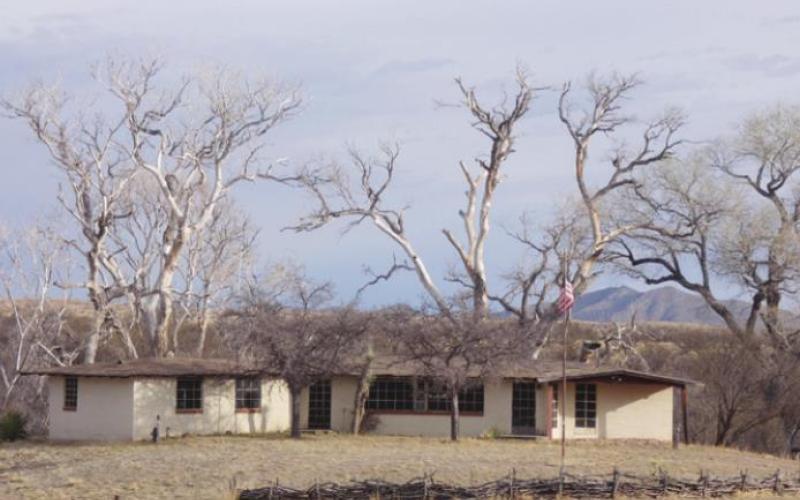 This historic house from the Empire Ranch serves as Las Cienegas park headquarters.