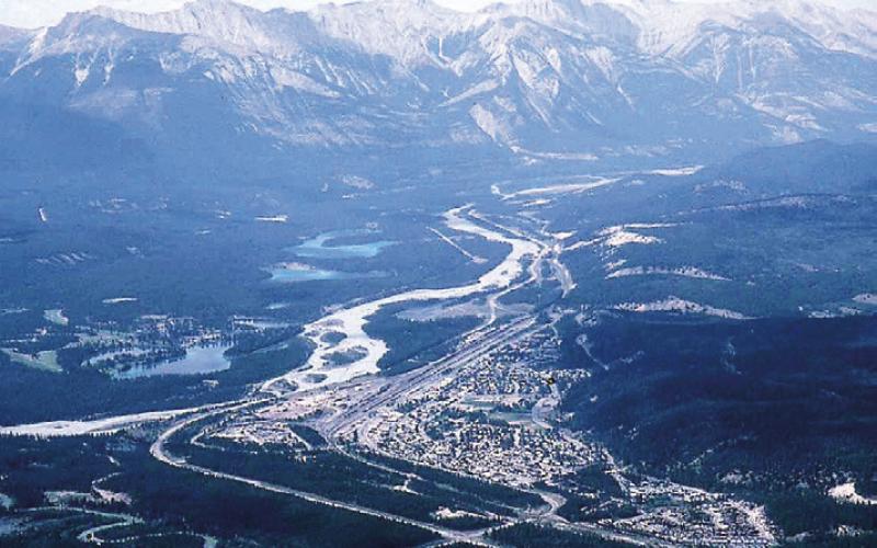 The Skytram gondola carries you in comfort most of the way up the Whistlers. You may choose to continue to the summit on foot if you have adjusted to breathing thinner air at high elevations.