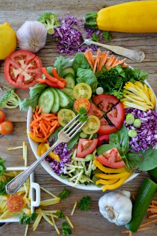 unprocessed foods