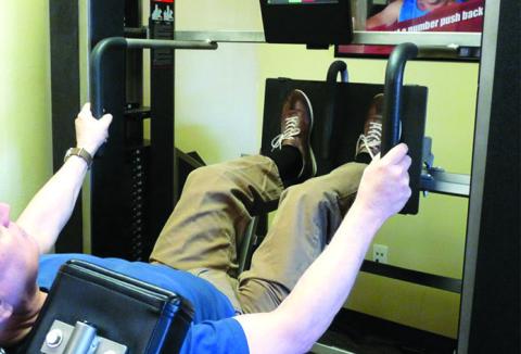 TriggerPoint owner Russ Wakefield explains that Super Slow Training involves lifting and lowering weights at a very slow rate, keeping consistent tension on the muscle throughout its whole range of motion.
