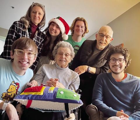 Virginia Molnar and family