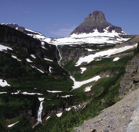Going-to-the-Sun Road in Glacier NP takes you over Logan Pass to some exceptional scenery.