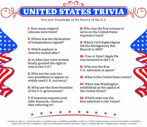 USA Trivia 