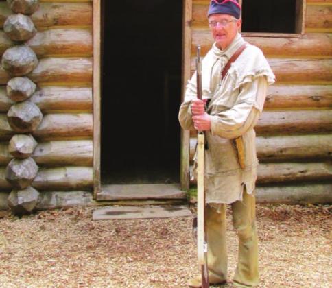 This volunteer described what life was like at Fort Clatsop and demonstrated the art of loading and firing a muzzleloader. When we returned seven years later, he was still at it.
