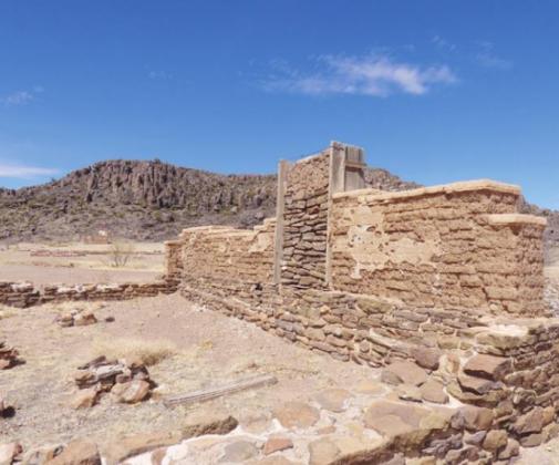 Though more substantial than the original fort, adobe walls were not immortal and began collapsing soon after the site was abandoned by the army.