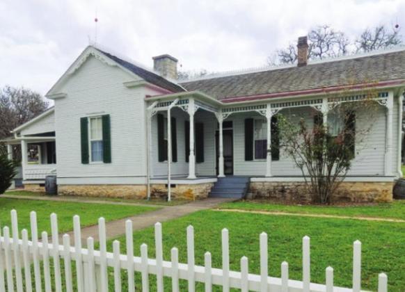 The boyhood home in Johnson City is restored to its 1920s appearance with period appliances and furnishings.