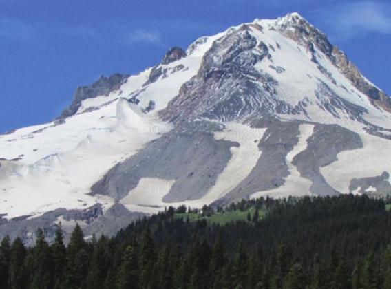 Magnificent Mt. Hood is just a short detour from the nearly as magnificent Columbia River Gorge in Oregon.