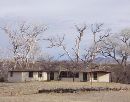 This historic house from the Empire Ranch serves as Las Cienegas park headquarters.