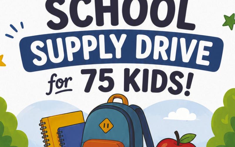 Backpack and school supply drive