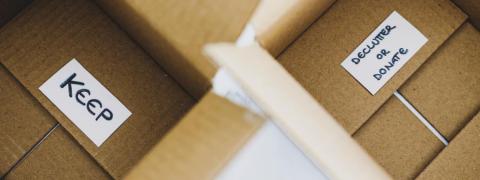 Declutter your home and your mind will follow